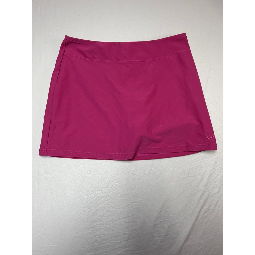Nike Dri-FIT Womens Pink Athletic Skort Tennis Golf Skirt Size Medium
